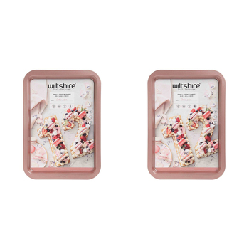 2PK Wiltshire Rose Gold Cookie Baking Sheet Pan 33.5cm