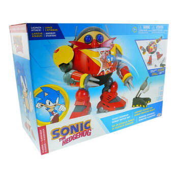 Sonic The Hedgehog Giant Eggman Robot Battle Set Kids 7y+
