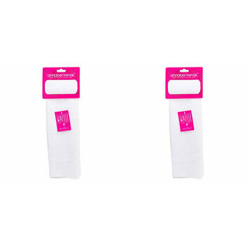 2PK Annabel Trends Cotton Waffle Tea Towel Single 50x 70cm - White