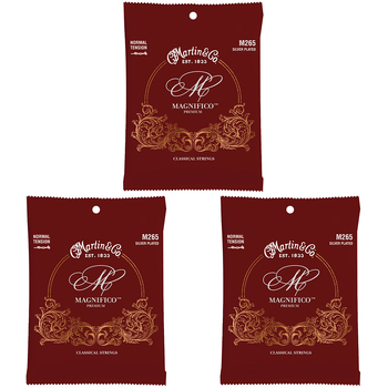 3PK Martin Guitar M265 Classical Magnifico String Tie End Normal Tension