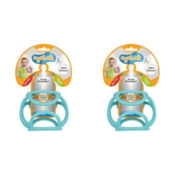 2PK Ogobolli Grippi Bottle Ball Kids/Children Play Toy - Assorted 6m+