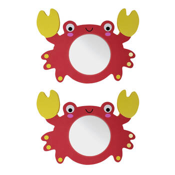 2PK Edushape Magic Mirror Crab Kids/Children Educational Fun Play Toy 12m+