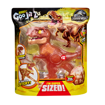 HGJZ Heroes Of Goo Jit Zu Jurassic World Supagoo T-Rex Kids Toy 4y+