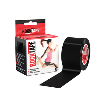 Rocktape 5cm x 5M Standard Sport Injuries Roll - Black