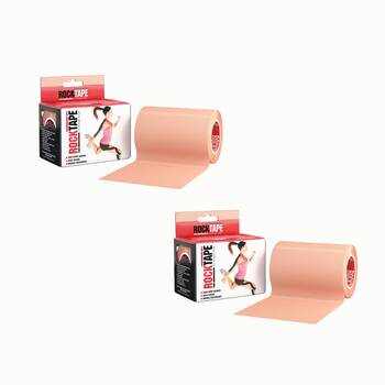 2PK Rocktape Mini Big Daddy Adhesive Support Tape - Beige