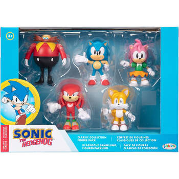 5pc Sonic 2.5 In Action Figures Toys Kids/Children 3y+