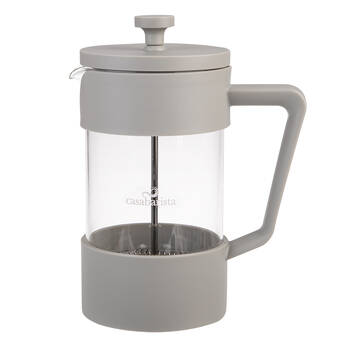 Casabarista Oslo Accent Stainless Steel Coffee Plunger 5 Cup 600ml Taupe