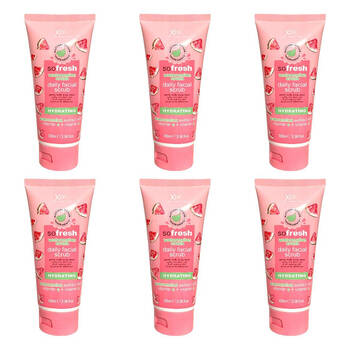 6PK XBC So Fresh Watermelon Crush Daily Facial Scrub For All Skin Types 100ml