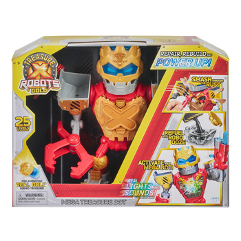 Treasure X Robots Gold Mega Treasure Bot Kids Toy 5y+