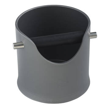 Crema Pro Polypropylene Knock Bin Coffee Grinds Tamper Tube 110mm - Grey