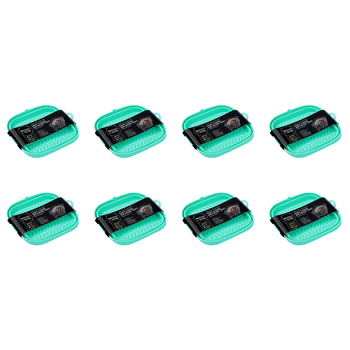 8PK Lemon & Lime Silicone Collapsible Air Fryer Tray Square 21cm - Assorted