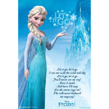 Disney Frozen Let It Go Chorus Poster 91.5x61cm Home/Room Wall Decor