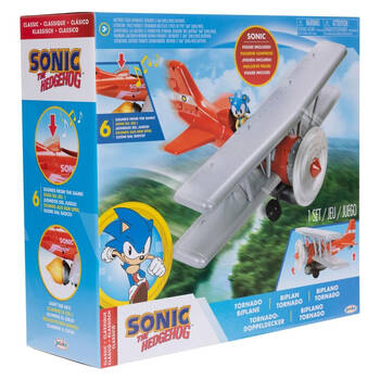 Sonic The Hedgehog 2.5 In Tornado Biplane Action Figure Kids 3y+