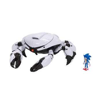 Sonic The Hedgehog 3 Movie 2.5 In Crab Mech Battle Playset Kids 3y+