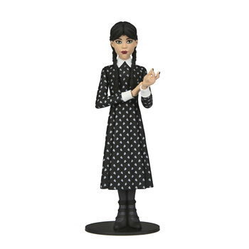 Neca 6'' Scale Wednesday Addams Classic Dress Terrors Figure Toy 14+