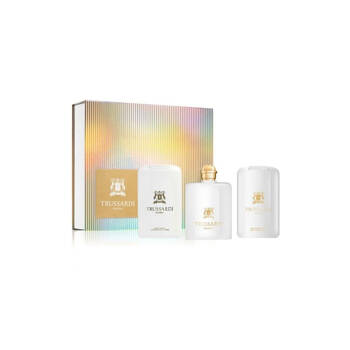 3pc Trussardi Donna Strips Deluxe Set with EDP Shower Gel & Body Lotion