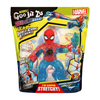 Heroes Of Goo Jit Zu Marvel Goo Shifters Supagoo Hero Pk Spiderman Toy 4y+