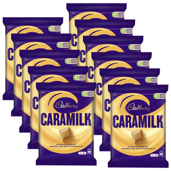 11pc Cadbury Caramilk Block 315g Chocolate Confectionery
