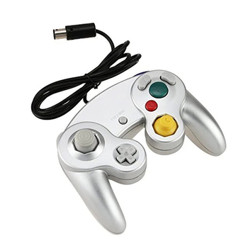 NGC Wired Controller Gamepad For Nintendo GameCube GC & Wii Console Silver