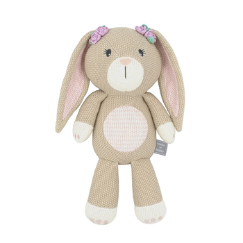 Living Textiles Baby/Newborn Knitted Toy Amelia the Bunny