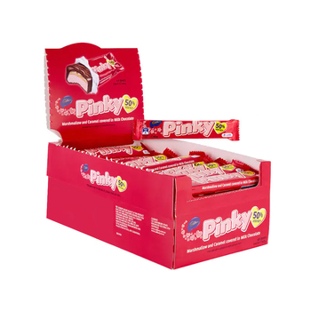 48pc Cadbury Pinky Bars Chocolate Confectionery Treats 40g