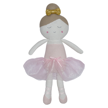 Living Textiles Baby/Newborn Sophia the Ballerina Knitted Toy