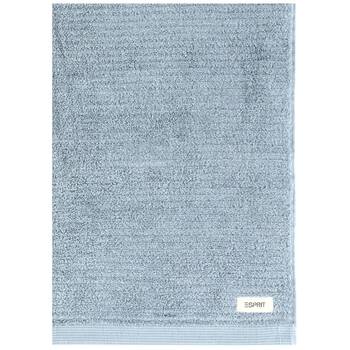 Esprit 800GSM Porto Cotton Ribbed Bathroom Bath Mat 50x80cm Chambray Blue