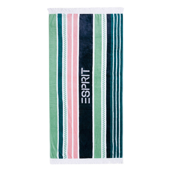 Esprit Cotton Beach Towel 80x160cm - Sunscape Multi