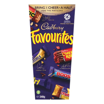 Cadbury Favourites 340g Chocolate Confectionery Assorted Flavours
