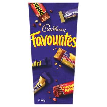Cadbury Favourites 520g Chocolate Confectionery Assorted Flavours