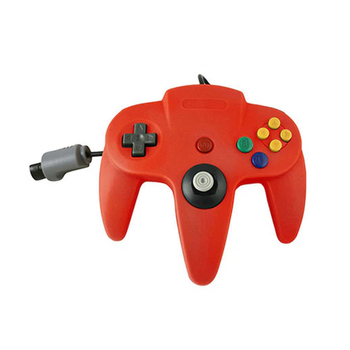 Teknogame Nintendo 64 Controller Replica Video Game Accesories Red