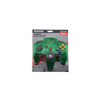 TTX Tech N64 Wired Video Game Controller Replica - Green
