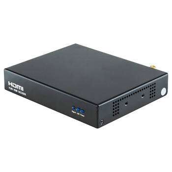 Pro2 H.265/H.264 HD HDMI Decoder Device Hub For IP TV/Video Streams Black