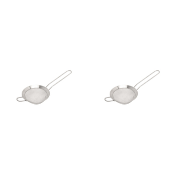 2PK Wiltshire Mini Stainless Steel Strainer Sieve 10cm