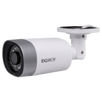 Doss 5MP IR30M IP66 Bullet IP Camera Human Detect Surveillance CCTV White