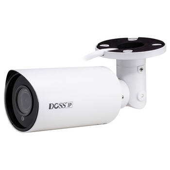 Doss 8MP IR30M IP66 Bullet IP Camera Human Detect Surveillance CCTV White