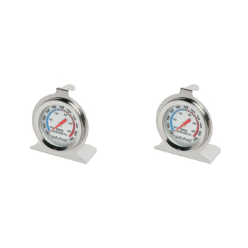 2PK Wiltshire Stainless Steel Standing/Hanging Oven Thermometer