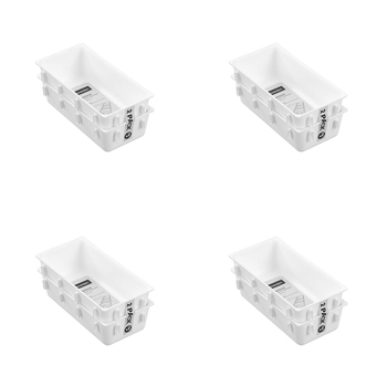 48pc Boxsweden Interlock Drawer Organiser Square 17.5cm - Assorted