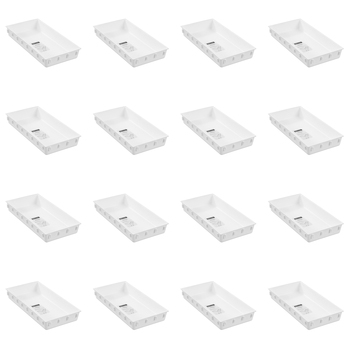 16PK Boxsweden Interlock Drawer Organiser Rectangle 34.5x17.5cm - Assorted