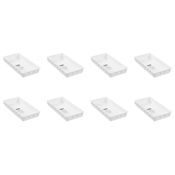 8PK Boxsweden Interlock Drawer Organiser Rectangle 34.5x17.5cm - Assorted