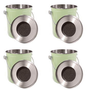 4x 2pc Appetito Replacement Charcoal Filters Home Kitchen Set