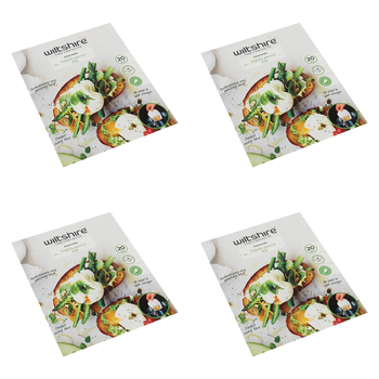 4 x 20pc Wiltshire Poachies Non-Stick Egg Poaching Bags