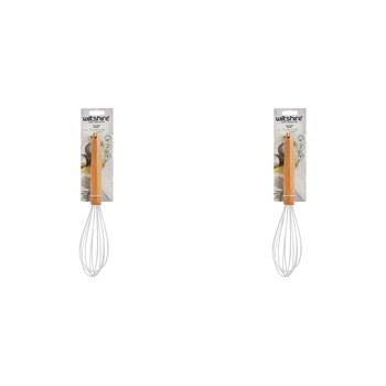2PK Wiltshire Non-Stick Silicone Baking Whisk/Beater Kitchen Tool