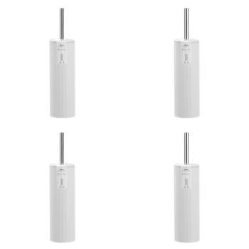 4PK Boxsweden Bano Embossed Metal Toilet Brush 39cm Assorted