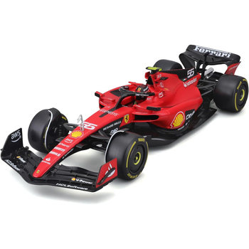 Bburago 1:18 2023 F-1 Ferrari SF-23 No.55 Sainz Diecast Model 14+