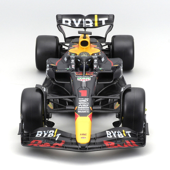 Bburago 1:24 2023 F-1 Red Bull Racing RB-19 No.1 Verstappen Champion in Showcase Diecast Model 14+