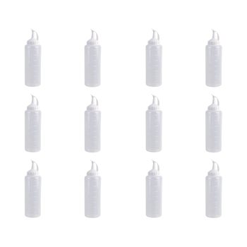 12PK Appetito Plastic Squeeze Bottle 350ml Home Kitchen Cooking