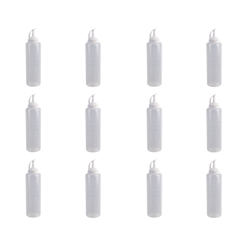12PK Appetito Plastic Squeeze Bottle 475ml Home Kitchen Cooking