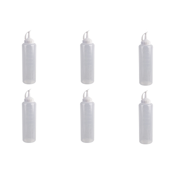 6PK Appetito Plastic Squeeze Bottle 475ml Home Kitchen Cooking