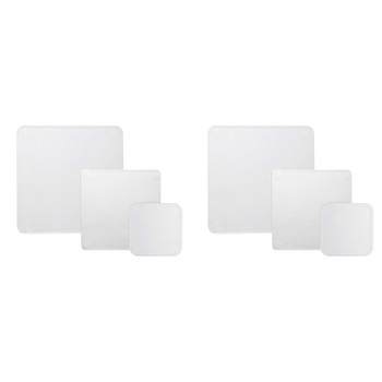 2 x 3pc Wiltshire Reusable Silicone Food Storage Wraps